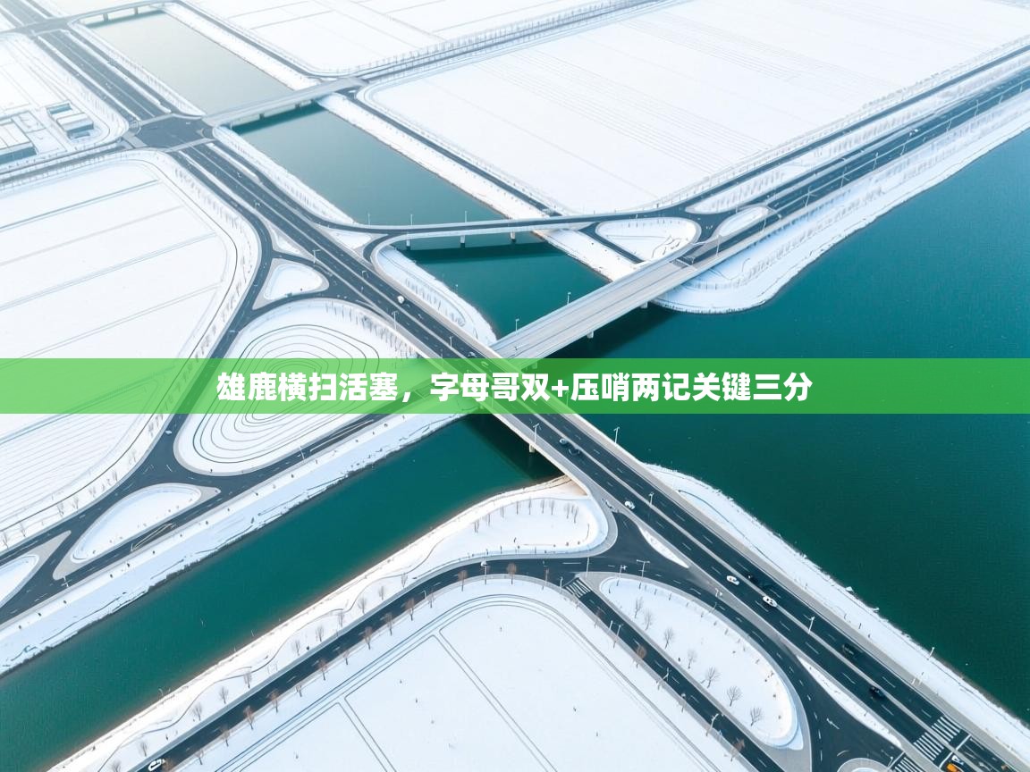 雄鹿横扫活塞，字母哥双+压哨两记关键三分  第2张